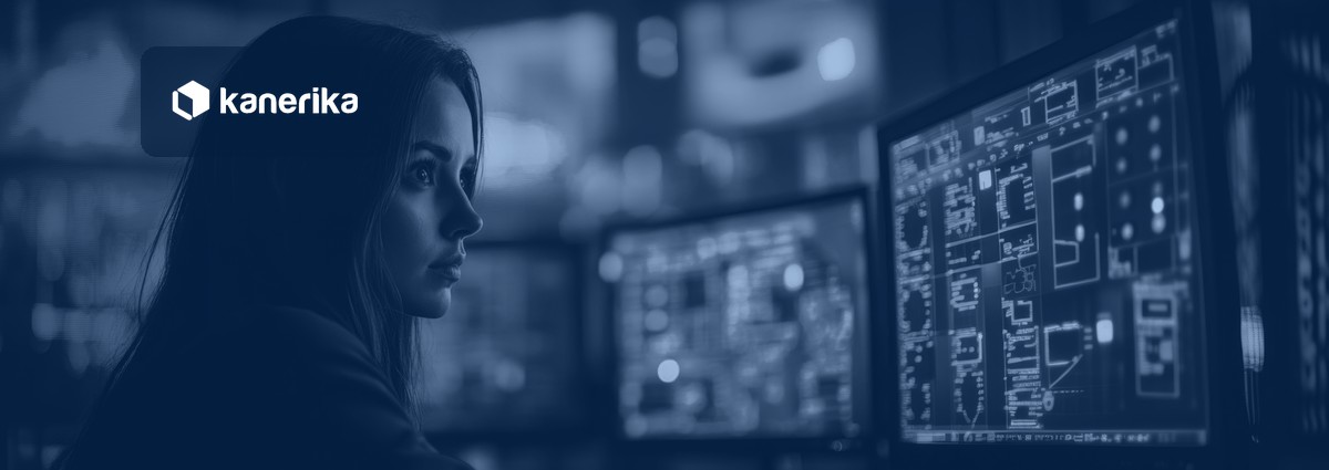 Security analyst monitoring AI-driven identity and access management dashboards in a SOC