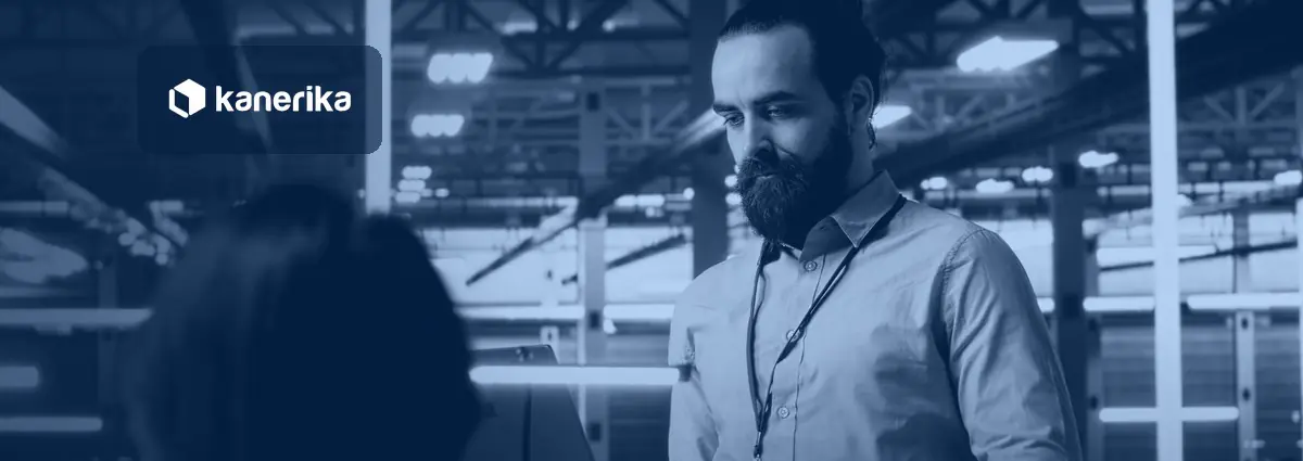 Databricks generative AI enterprise banner with data professional reviewing AI infrastructure