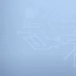 Kanerika blog banner for AI vs AGI vs ASI, an abstract neural network glowing above a circuit board