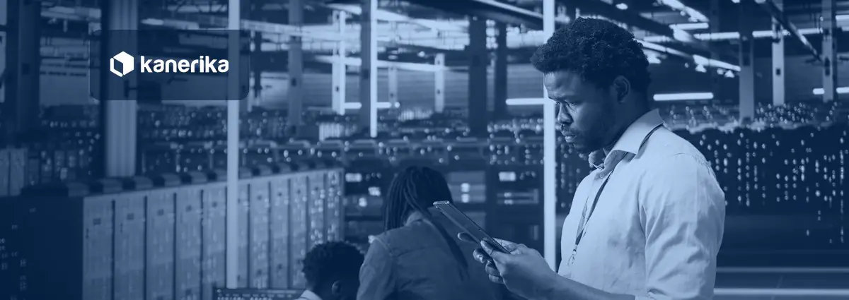 Data center engineer reviewing AI analytics on a tablet, illustrating how to build and debug a RAG pipeline