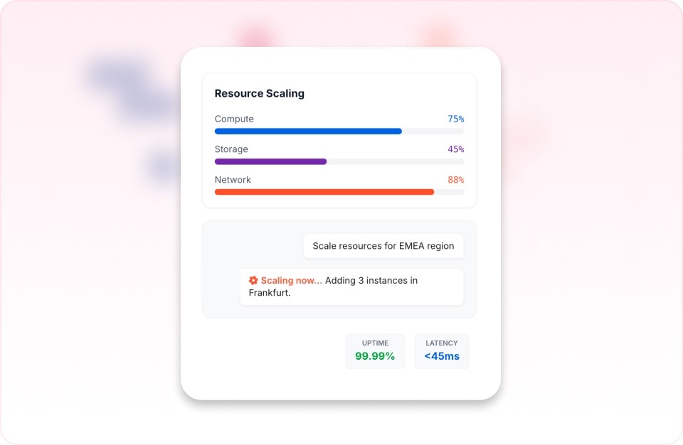 KlarityIQ scaling cloud resources for the EMEA region