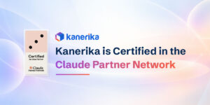 Kanerika cover image for Claude partner network newsroom article